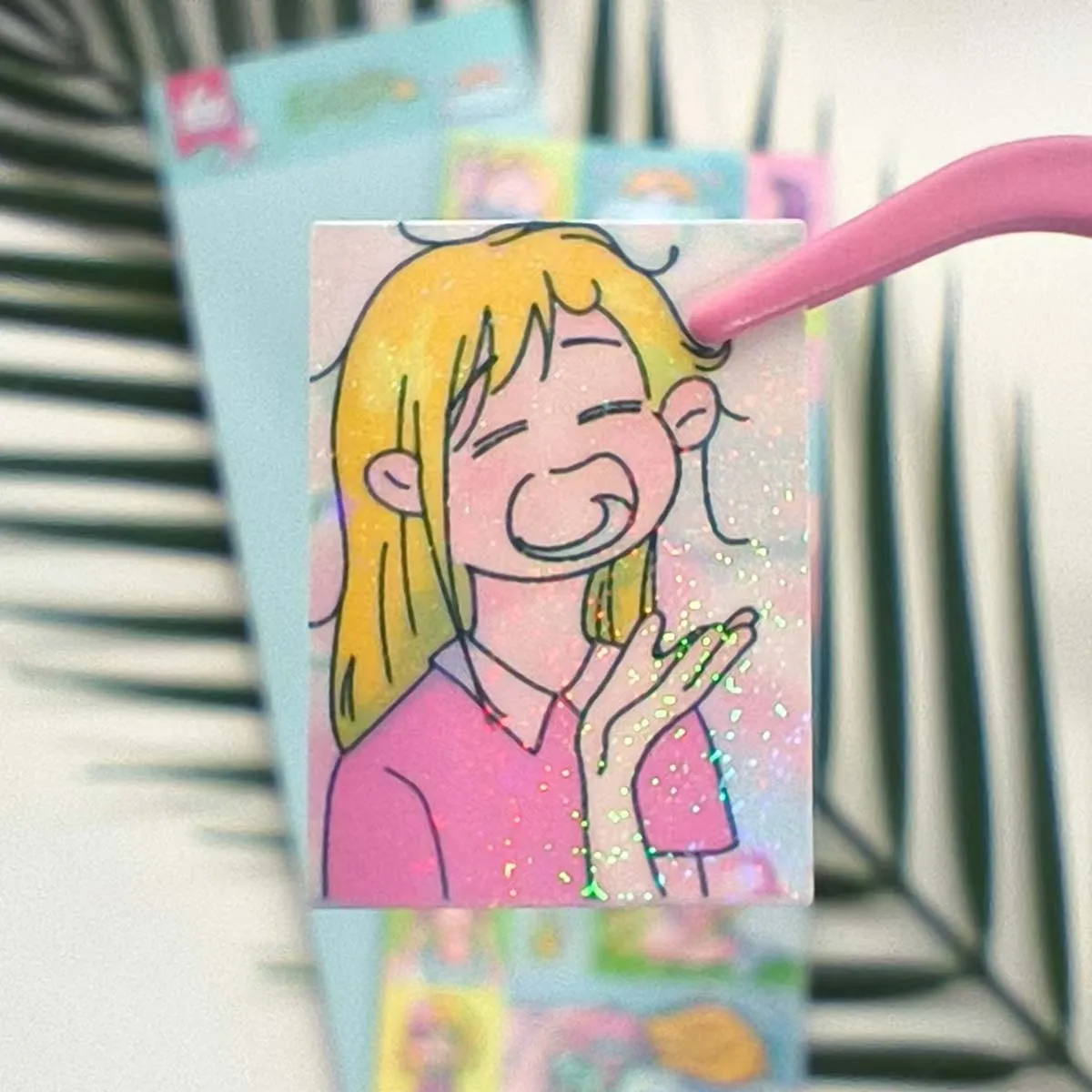 Stickers droomwind oude vroege hand collagestickers