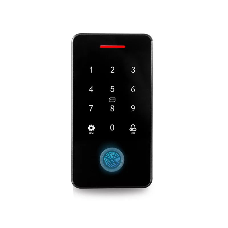 MK-TUYA-1 Fingerprint Swipe Card Password Unlock Fingerprint Access Control Machine Access Controller Waterproof and Dustproof