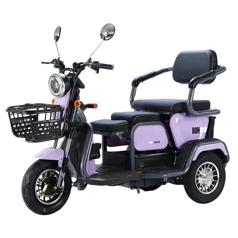 CHANGLI 60V Battery Electric Tricycle Factory Wholesale Price Passenger