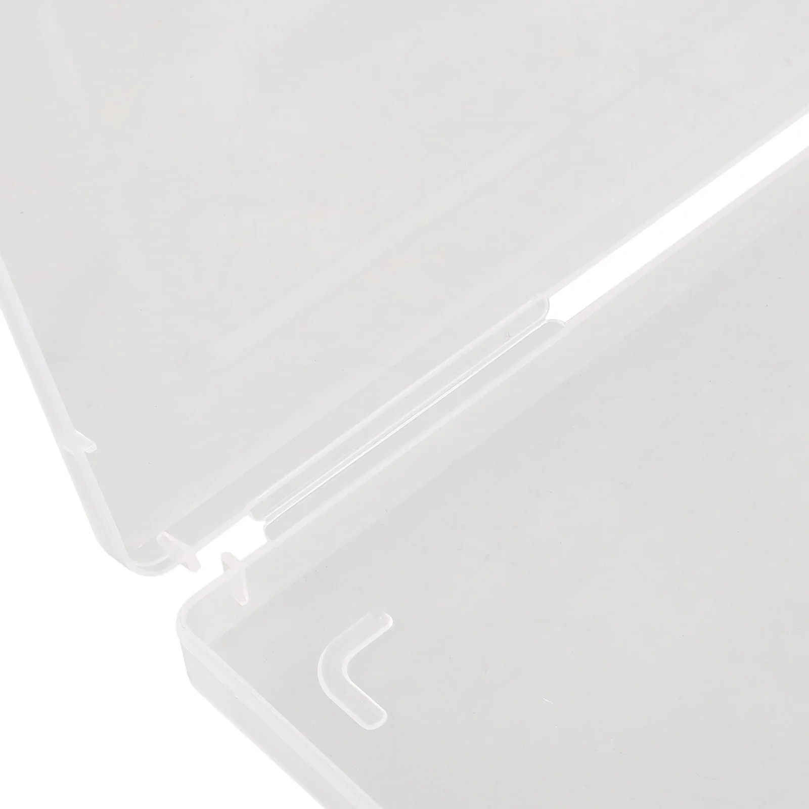 4Pcs A5 Paper Storage Box Plastic Portable Card Holder Photo Organizer Document Certificate File Organizer Case