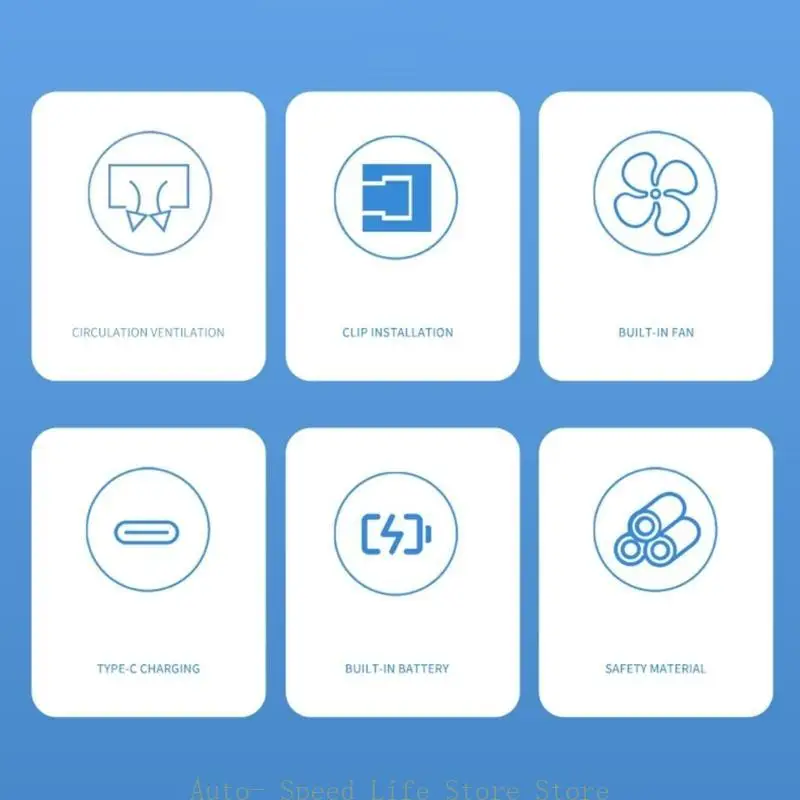 

02DA границ лица с вентилятором циркуляции воздуха для гарнитуры PICO 4 облегчает горячий воздух