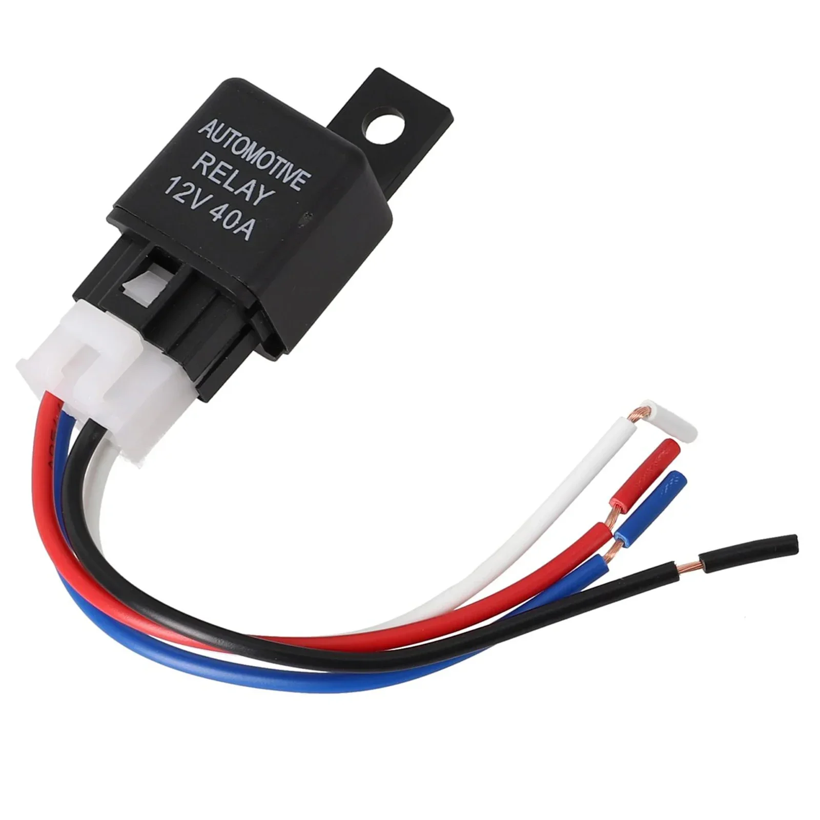 

SPST Cable Car Relay Cable Car Relay 4 Pin Cable Car Relay For Car Alarms HID Headlights Package Contents: 1*Cable