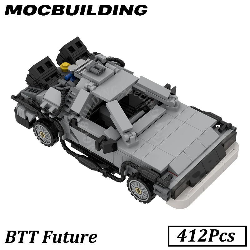 Future Vehicle Car Model MOC Building Blocks Brick Toys Display Construction Gift 21103 Christmas Present