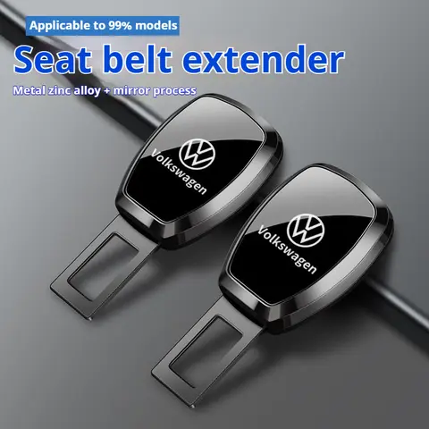 Car Safety Belt Extender Seat Belt Cover For Volkswagen VW GTI MK5 Passat Polo Golf 3 Jetta Tiguan Beetle Touran Car Accessories