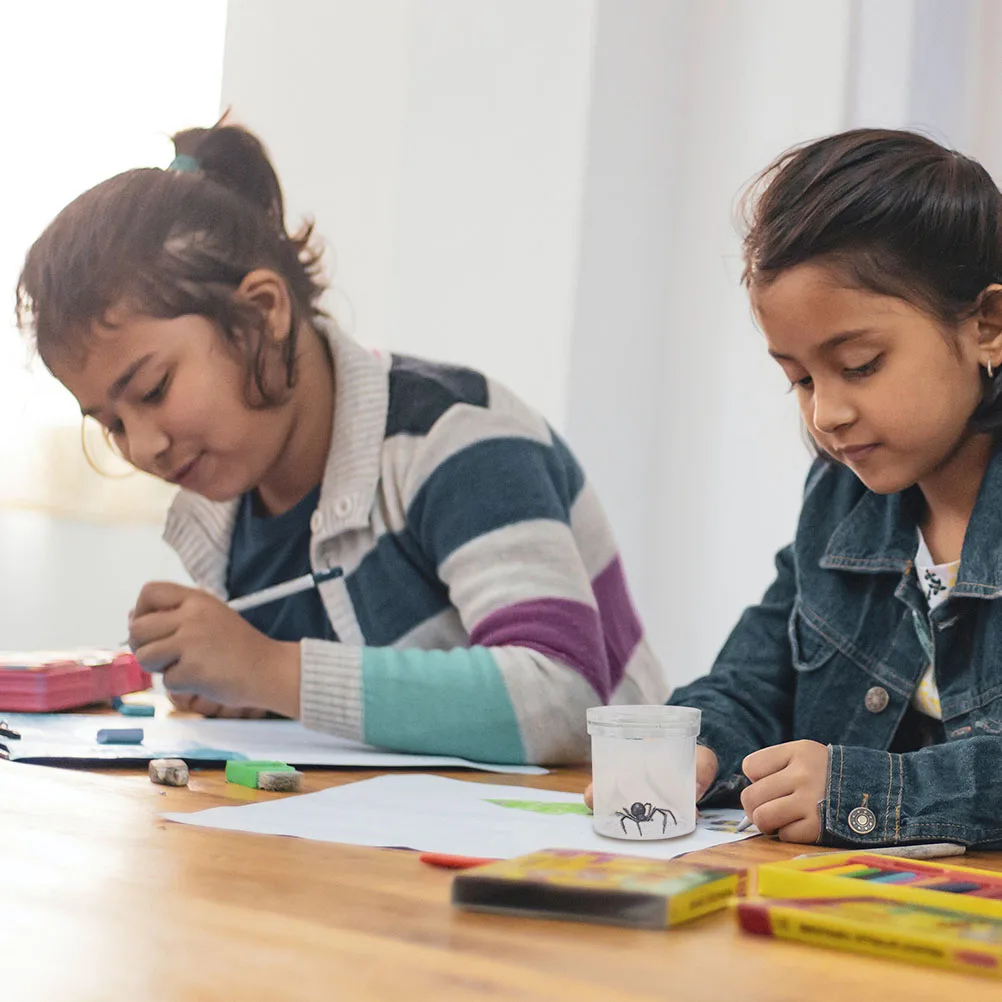 

Vaguelly 9pcs Kids Insect Observation Box Outdoor Playset Portable Plastic Toy Container for Children Multifunction Cage Game