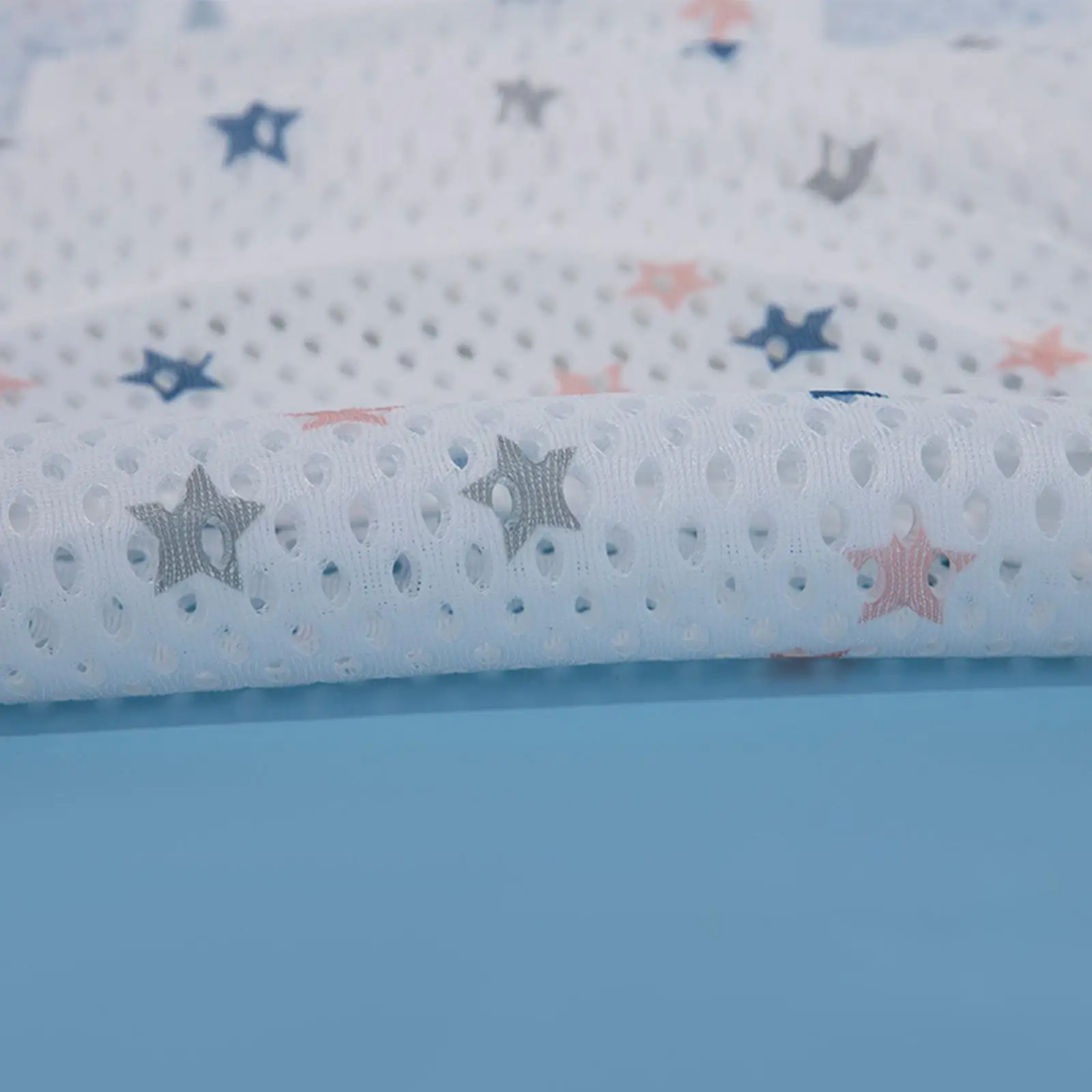 حوض استحمام للأطفال بخمس نقاط مقاس 47 × 33 سم شبكي غير قابل للانزلاق للرضع