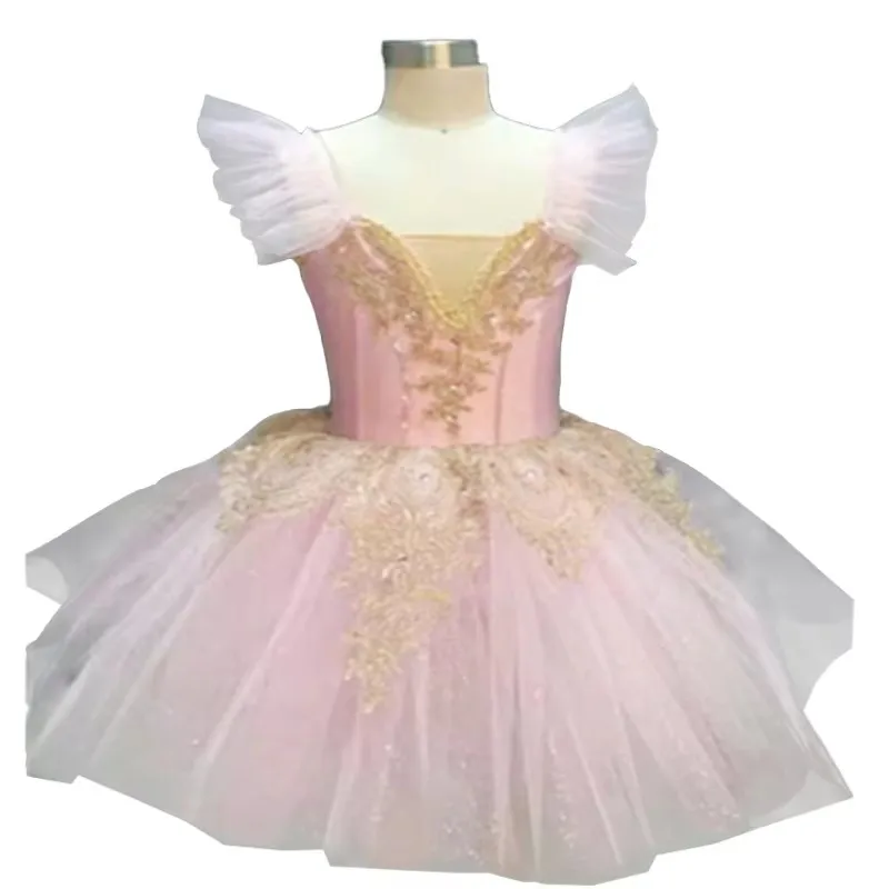 

Professional Ballet Tutu Children Kids Pancake Platter Tutu Ballerina Party Dress Adult Women Girls Ballet Dance Costumes