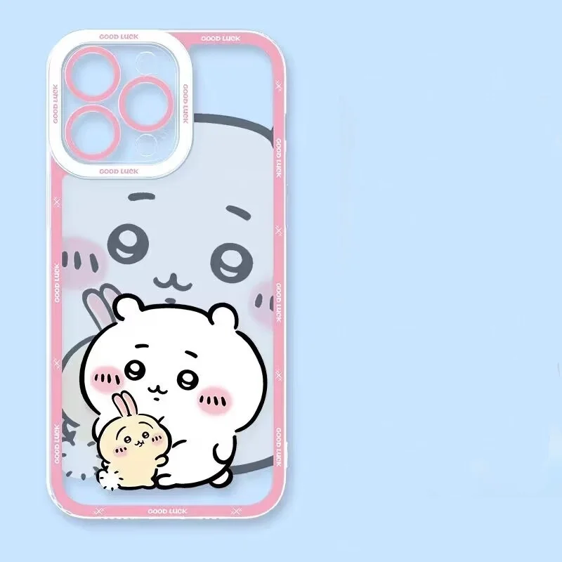Chiikawa Usagi Hachiware Phone Case For Samsung Galalxy S25 S24 S23 S22 Plus Ultra S24 FE A56 A55 A54 A35 A16 A06 5G cover Soft - náhled 4