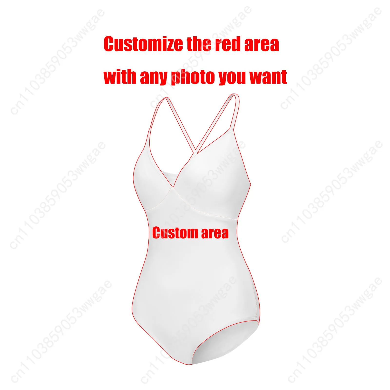 Mikecrack V-neck Halter Back Swimsuit Womens Bathing Suits Personalized Bikini Pool Beach Sexy Swimwear Customized Beachwear