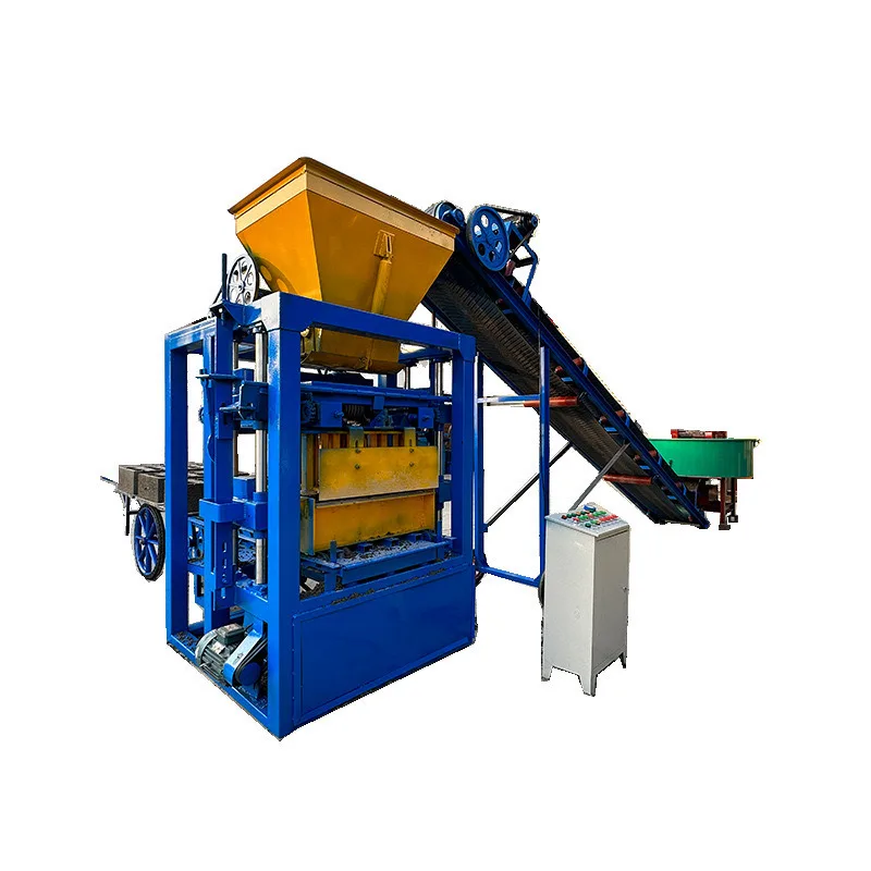 대형 완전 자동 유압 중공 포장 블록 시멘트 생산 라인 점토 적벽돌 제조 기계