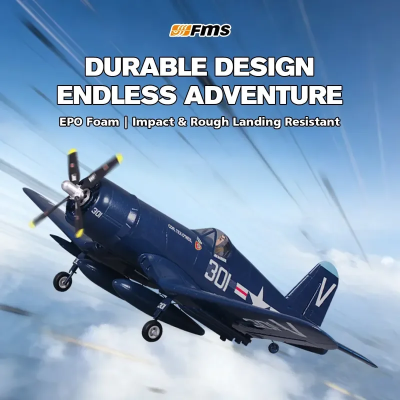 FMS 800mm F4U Corsair V2 RTF / PNP Electric Remote Control Model Fixed-Wing Aircraft
