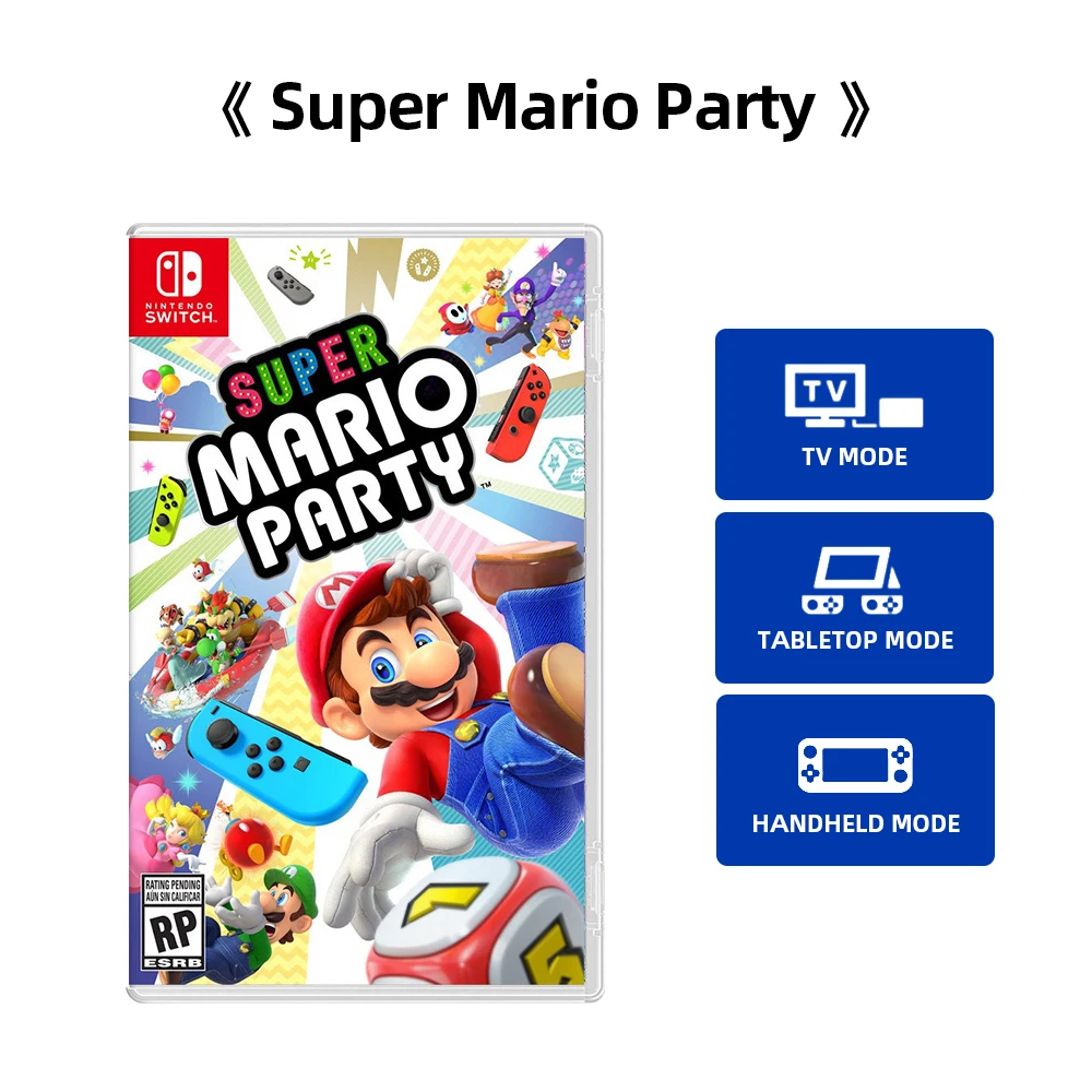 Nintendo Switch - Super Mario Party - Stander Edition - games Cartridge Physical Card Party Multiplayer