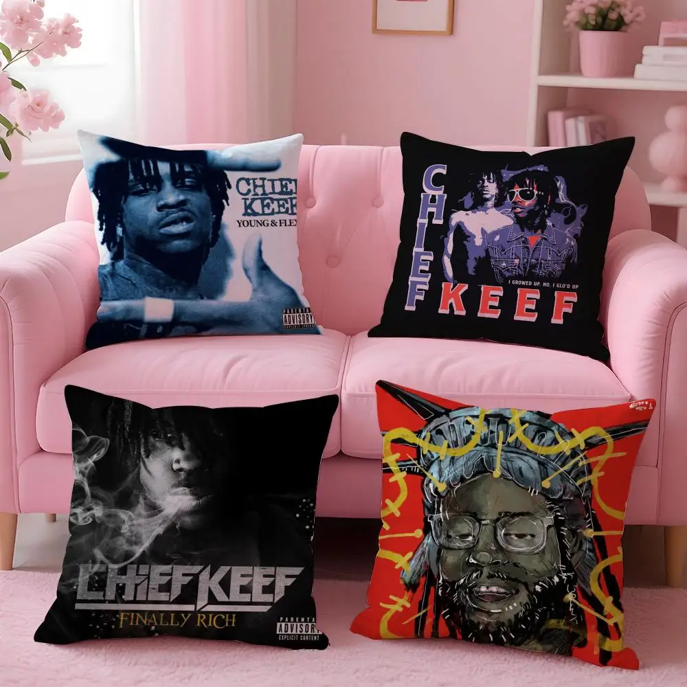 

Рэперский чехол для подушки C-Chief K-Keef, удобный двусторонний чехол для подушки, идеально подходит для автомобильного дивана, спальни и выше