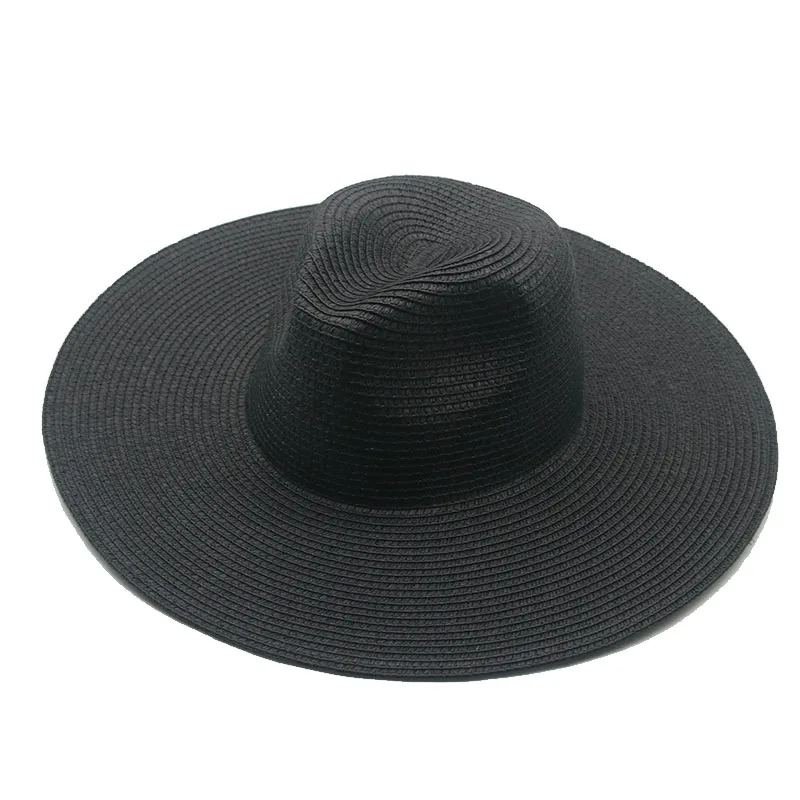 Women Hats Beach Summer Big Brim 10cm Men Women Straw Hats Outdoor Sun Protection Beach Women Summer Sun Hats Gorras Para Mujer