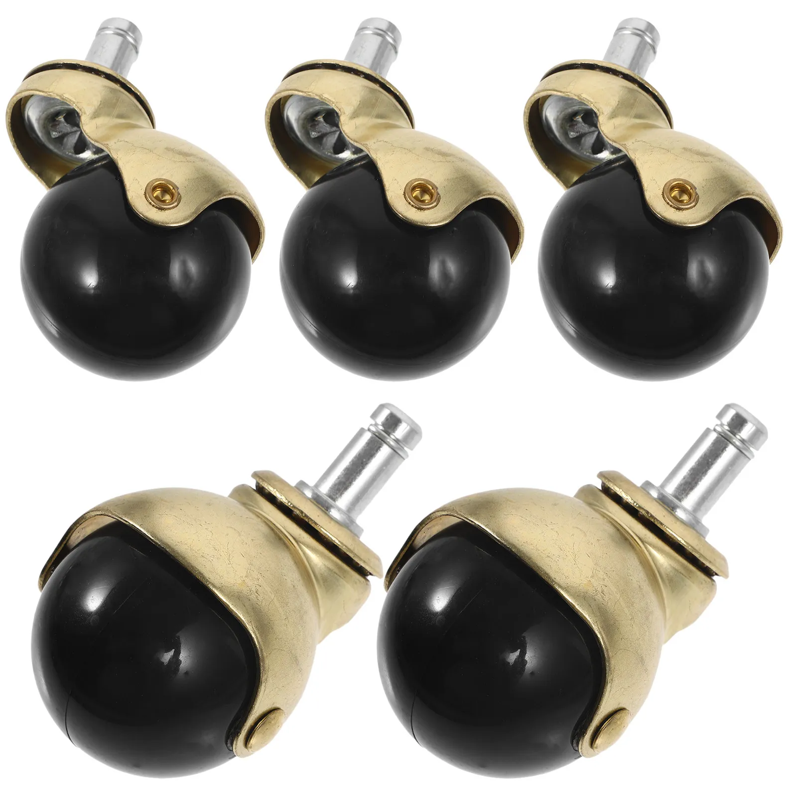 5 Pcs Wheels for Office Chair Caster Replacement Castor Swivel Trolley Furniture Casters