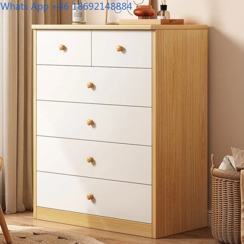 Home Floor-standing Large Capacity Multi-layer Drawer Storage Chest of Drawers Balcony Living Room
