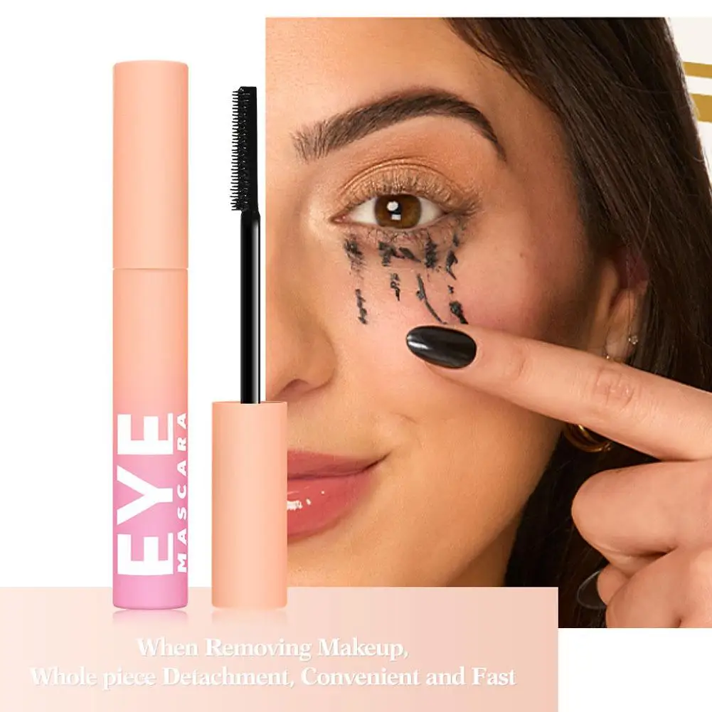 Mascara - Long-Lasting Waterproof Smudge-Proof Curling Thickening Lengthening Volumizing Eye Makeup Mascara