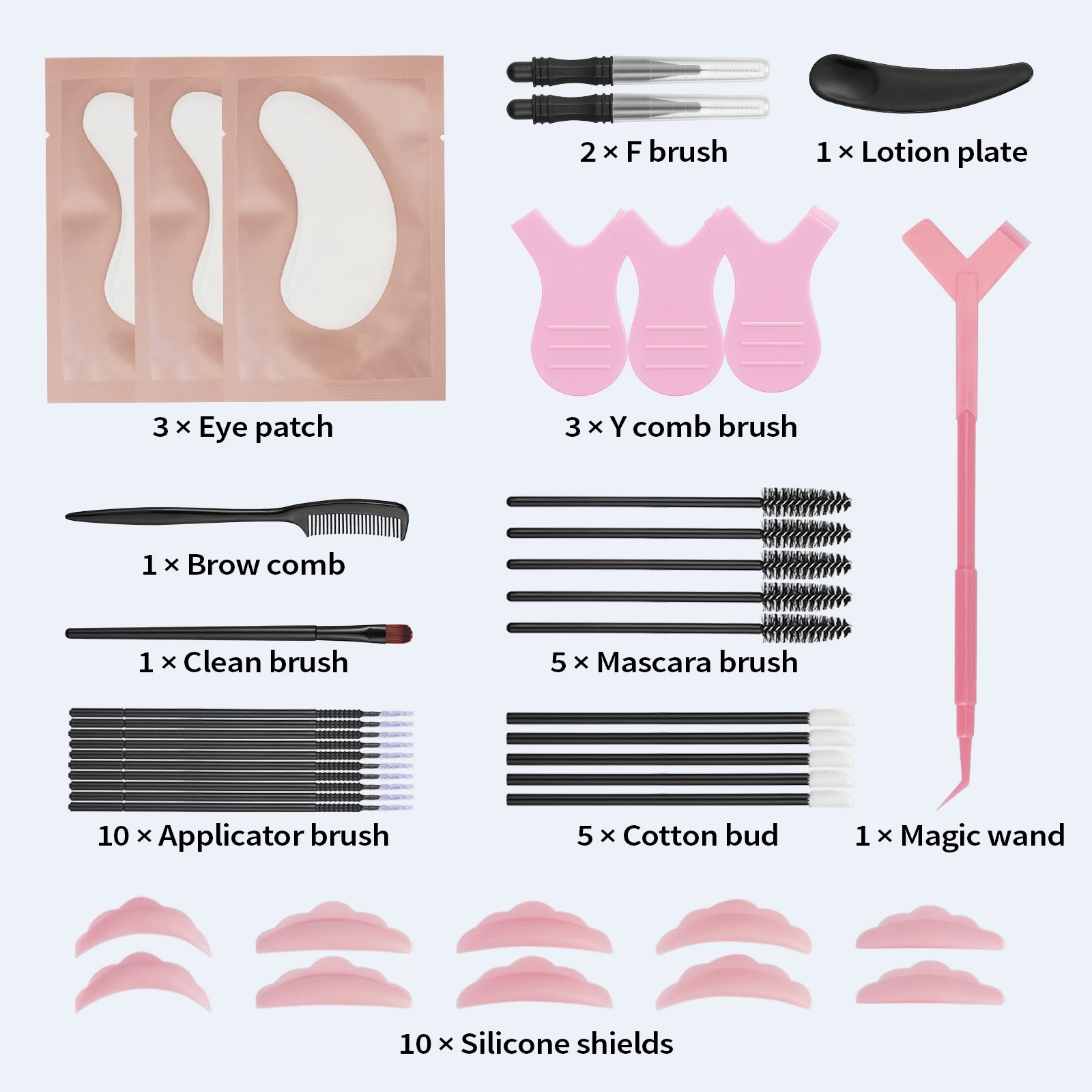 Libeauty-Kit profesional para permanente de pestañas o cejas, Kit de laminación de cejas que dura 8 semanas para cejas con plumas más llenas, uso doméstico