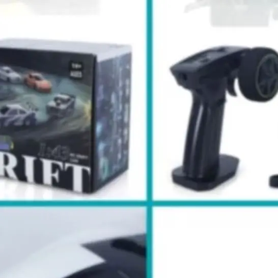 

US Stock Toy 1/43 RC Drift Car RTR Race 4WD Four-wheel Drive Radio Control High Speed Model 2.4G Racing Drifting Cars Toy Model