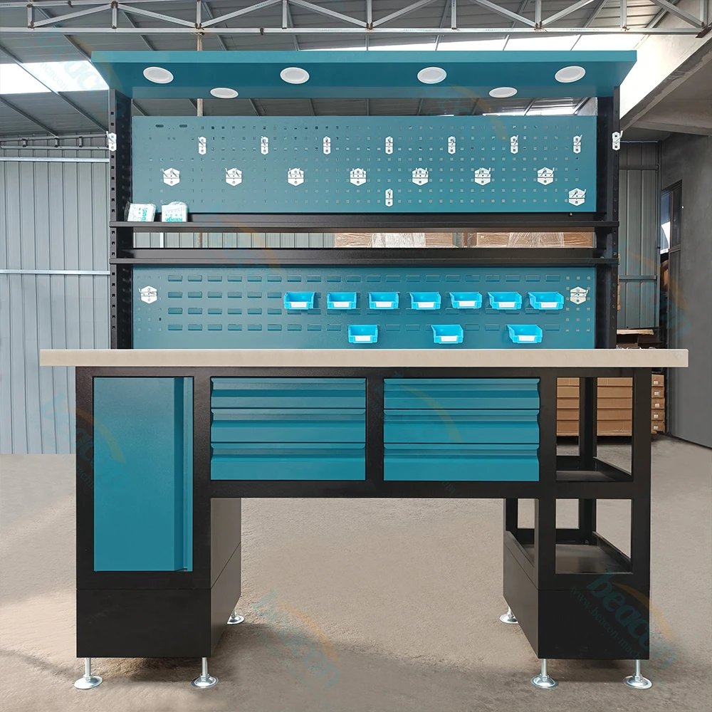 

Promotion Workshop Garage Modular Combined Tool Cabinet Tool Chest Work Bench Work Station Carton Packaging