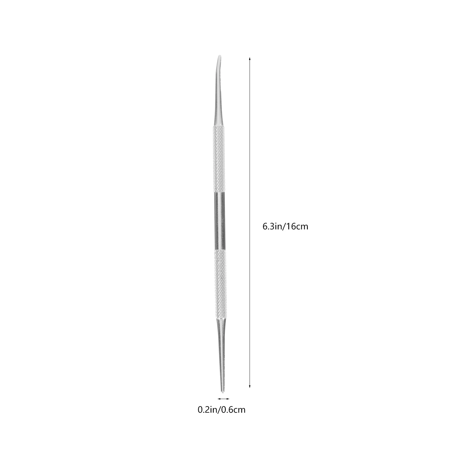 Juego de Herramientas de limpieza de uñas de acero inoxidable, eliminador profesional de uñas encarnadas, Kit de manicura portátil, herramientas de limpieza de uñas, 6 uds.