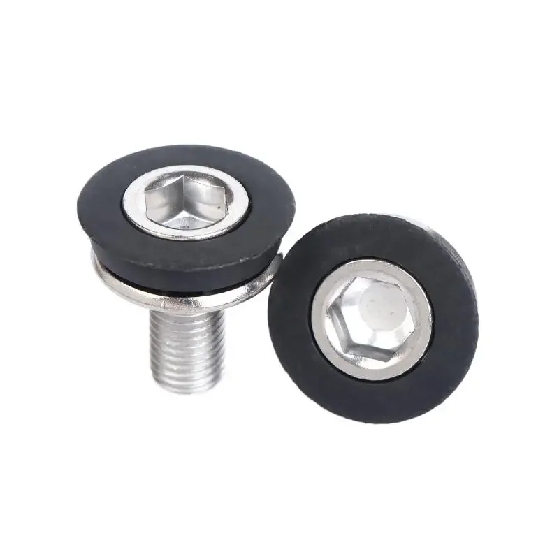 2/5/10 قطعة البراغي الداخلية عرافة دراجة أسفل قوس المحور البراغي M8 طقم مسامير ربط لملحقات إصلاح المحور الدراجات #2