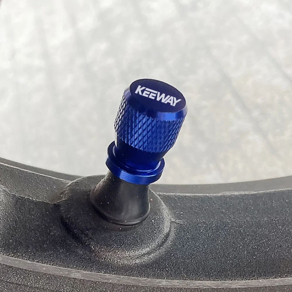 Tyre Valve Cap Air Port Cover Cap For Keeway Hurricane 50 Vieste 300 RKF 125 Universal CNC Aluminum Wheel Motorcycle Accessories