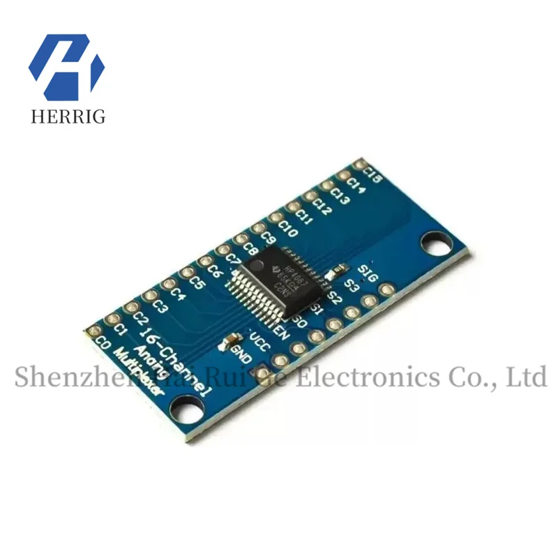 1PCS CD74HC4067 high-speed CMOS 16-channel analog multiplexer For Analog/Digital