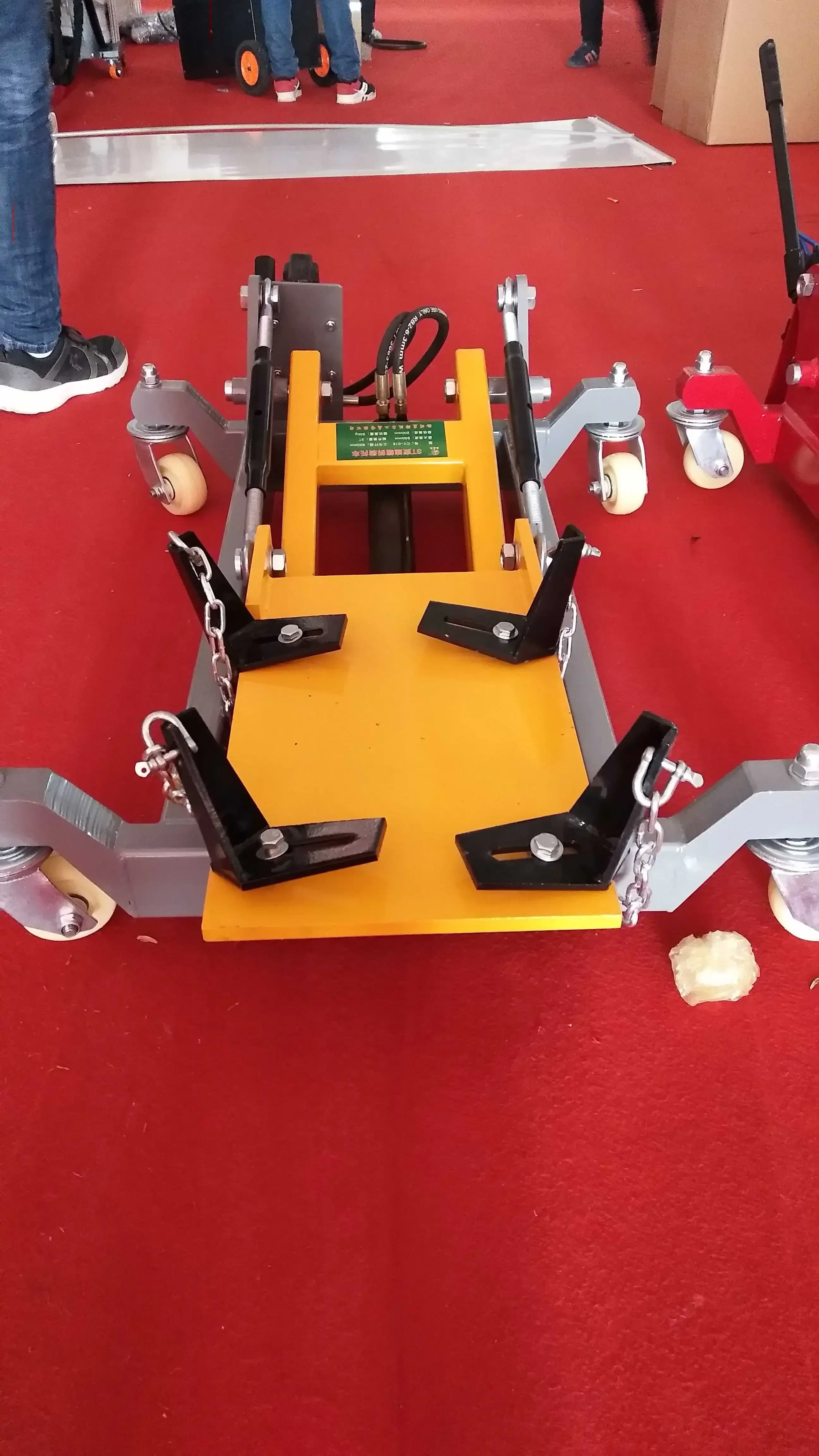 Exquisite craftsmanship 3 ton gearbox bracket, special  bracket   top auto protection tool,  repair tool