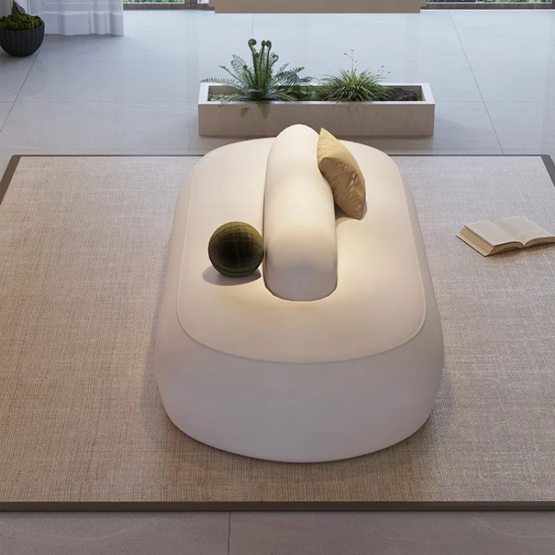 

Designer Cream Wind Clothing Store Hotel Clubhouse Lobby Rest Area Reception Area Double-sided Kecong Sofa