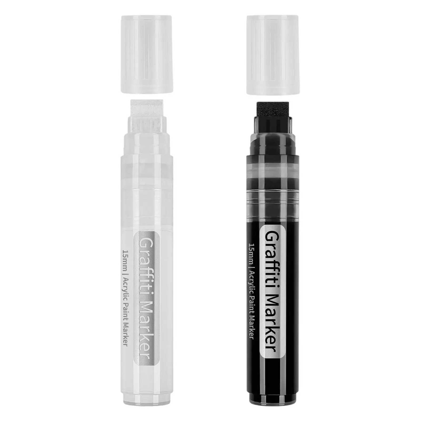Acrylic Marker Pens Set for DIY Graffiti Card Making Scrapbook Photo Album Rock Painting Metal Ceramic Glass Drawing Art Tools
