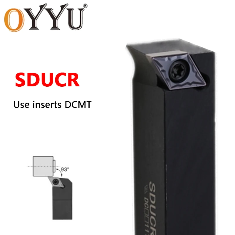 1 pz SDUCR sdurr1212 sdurr1616 sdurr2020 muslimexlimax muslimah CNC esterno Tunring portautensili tornio Cutter Bar