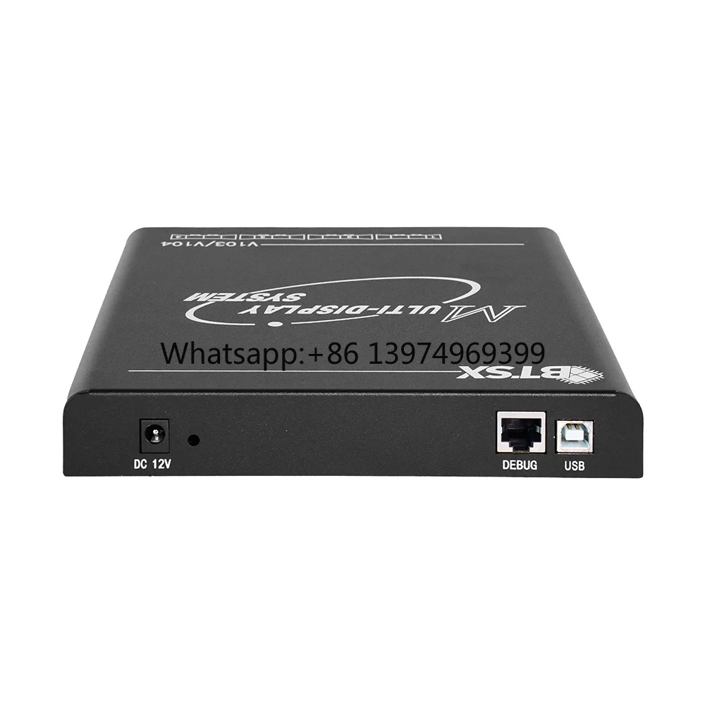 Professional Video Wall Processor: Parallel Usage, 3 HDMI Outputs, HDCP2.2, 1-Year Warranty, for Multi-Channel Projection