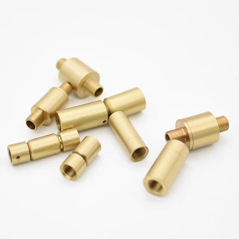 Solid Brass Swivel Goose Neck Adjustable Lamp Shade Connector