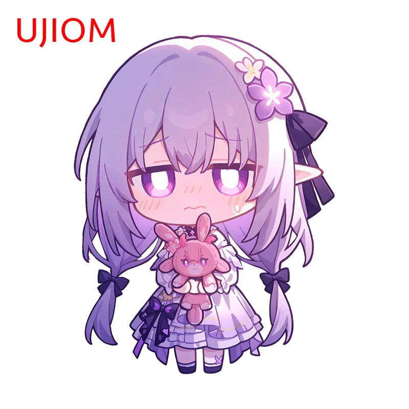 UJIOM Castorice Honkai Star Rail Cute Girl Wall Sticker Enchanting Elegant Picture Decal Suitable For DIY Decoration Chambre