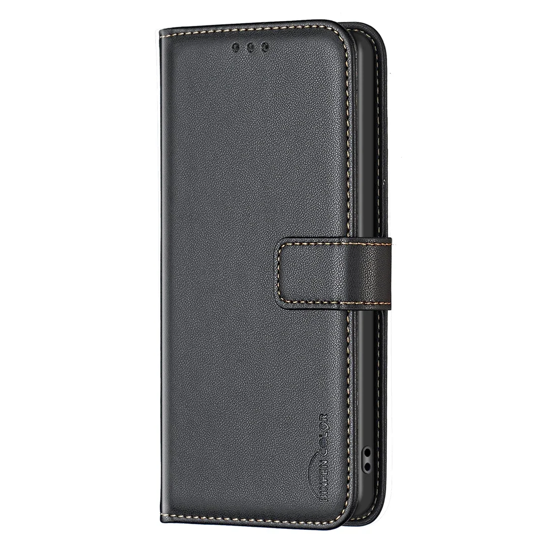 Flip lederen portemonnee-hoesje voor Samsung Galaxy S24 Ultra S24 S24 Plus S23 S23 Ultra S23 Plus S23 FE A71 A72 A73 Xcover 7 S22 S21