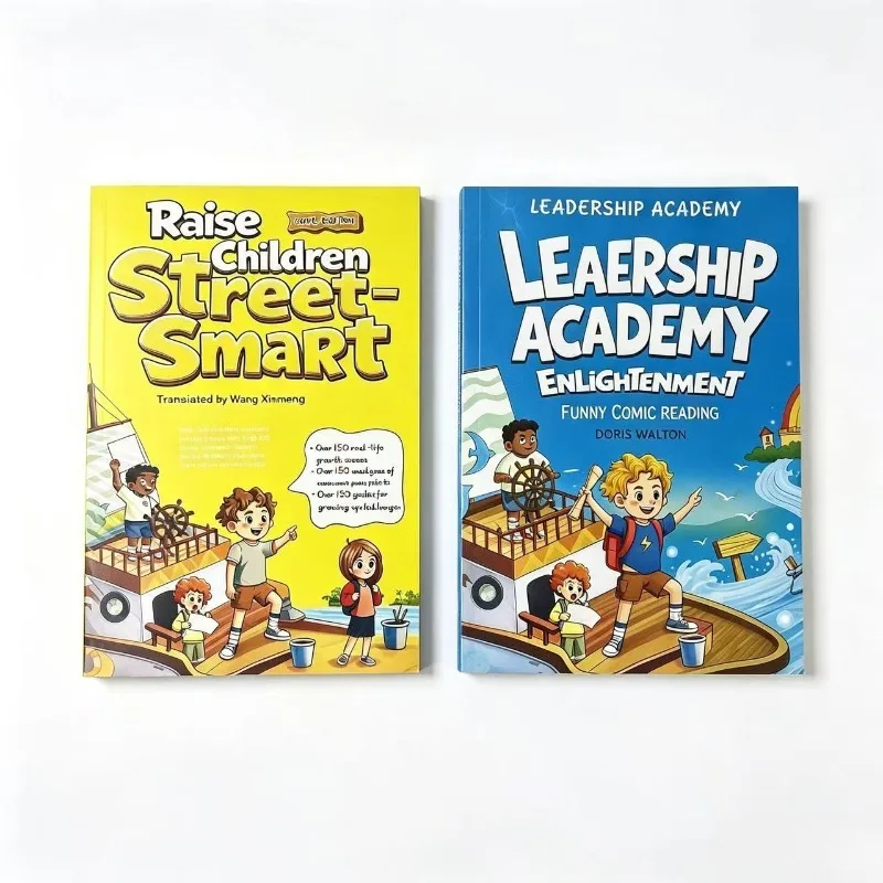 2-Book Set: Raise Children Street-Smart and Leadership Enlightenment description 4