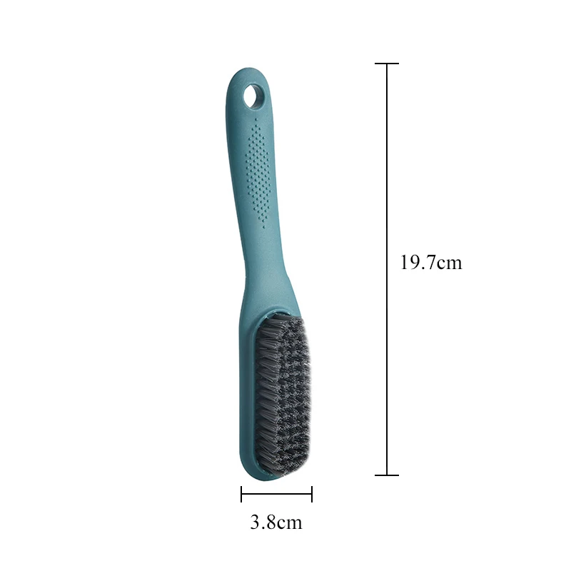 Brosse à illant à Manche Long pour Vêtements et Chaussures, 1 Pièce, Accessoire de Nettoyage, avec Accents Doux, Ergonomique