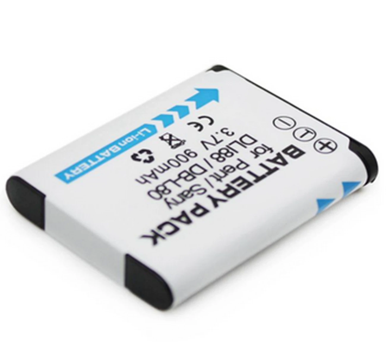 Batterijpakket voor Pentax D-LI88, DLI88 en Pentax Optio H90, P70, P80, W90, WS80 digitale camera