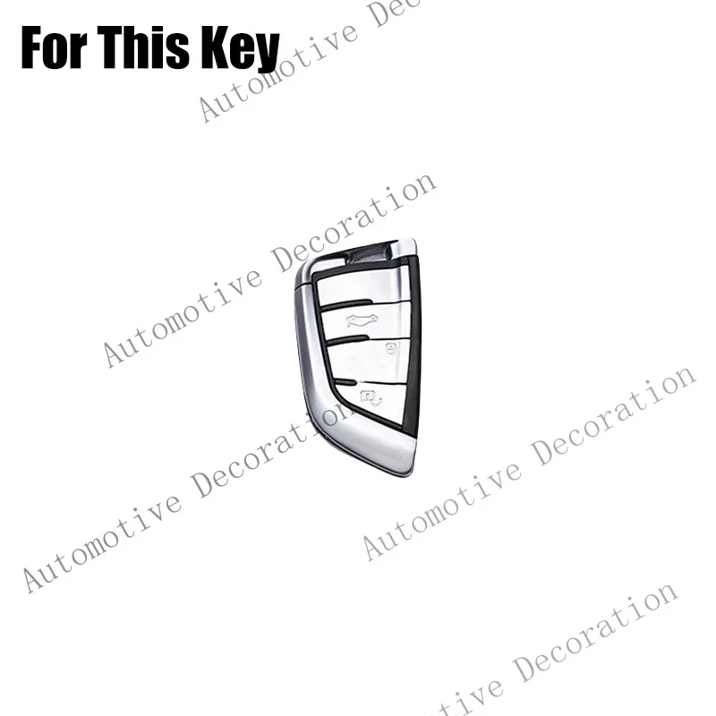 Z+ Zinc Alloy Leather Car Key Fob Case Cover For BMW X1 X3 X4 2 5 6 7 X5 X5M X6 X7