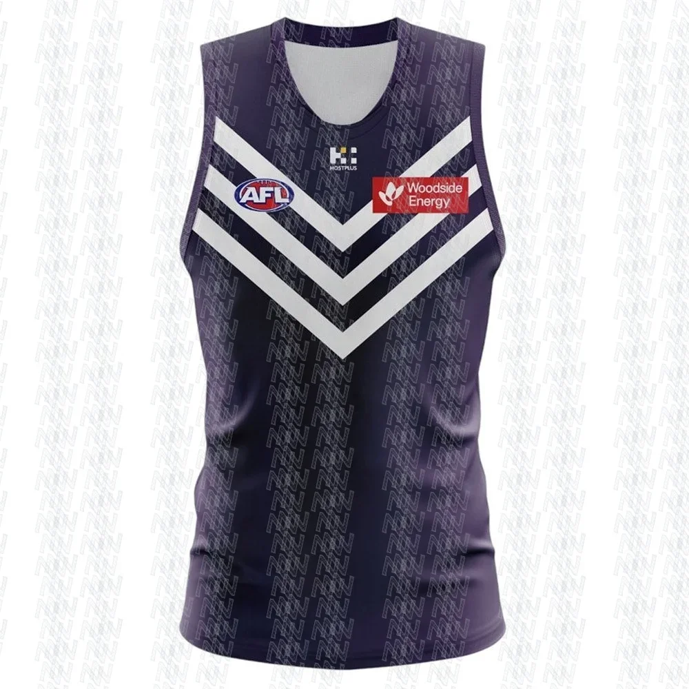2026 Season Adult Australian Rugby Jersey, Fremantle Team, Training Jersey, Sports Training, Quick Drying Vest.