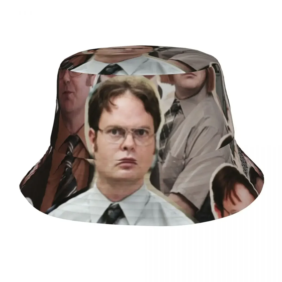 Dwight Schrute - The Office Bucket Hat Panama Hat Children Bob Hats Outdoor Reversible Fisherman Hats For Summer Unisex Caps