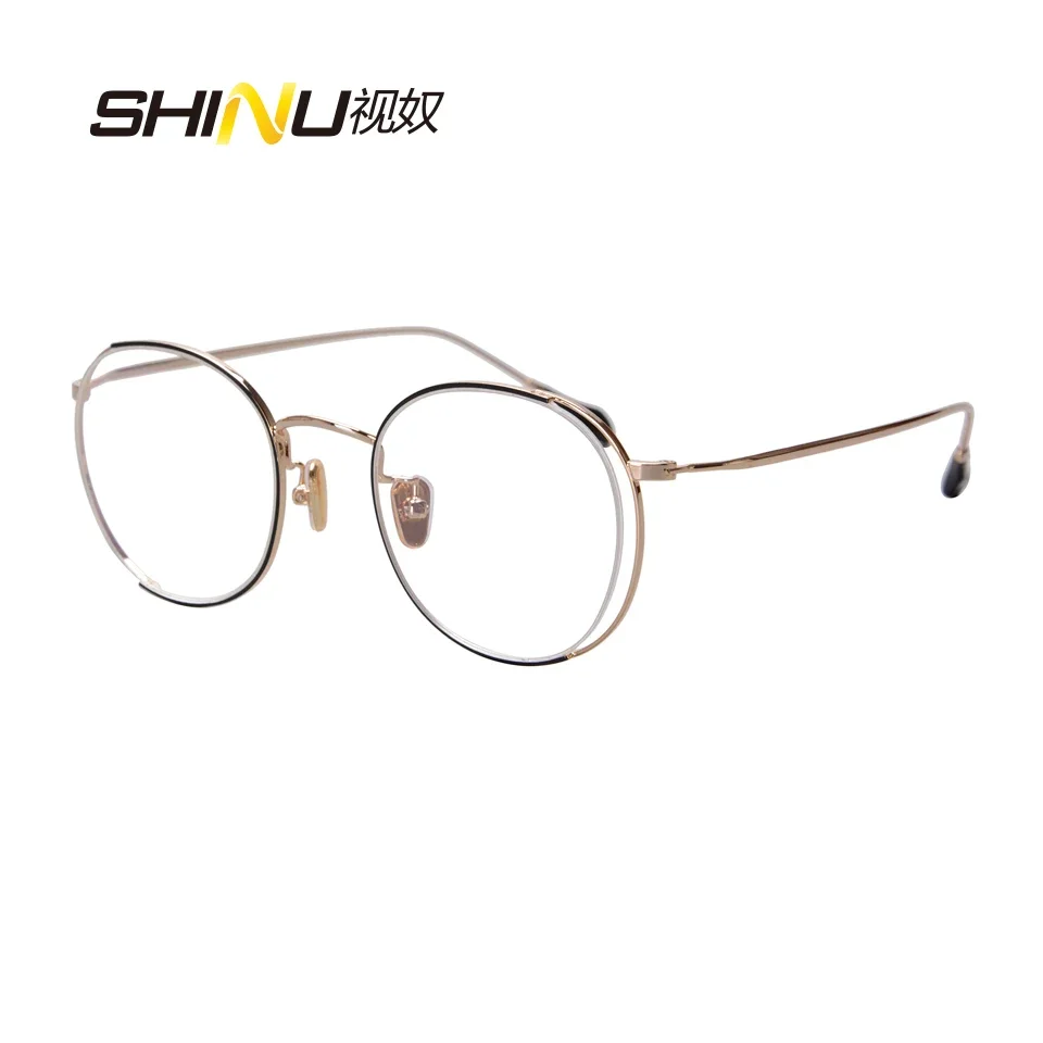 

prescription glasses women progressive near and far multifocal eyeglasses metal glasses frame for ladies myopia and multifocal