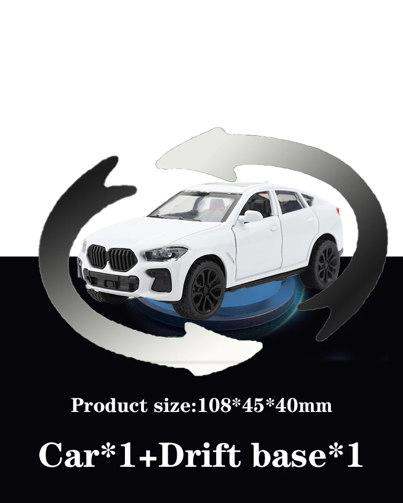 

For Baoma car model ornaments inertia rotation drifting sports cars racing cars children's toy cars model gifts for boys