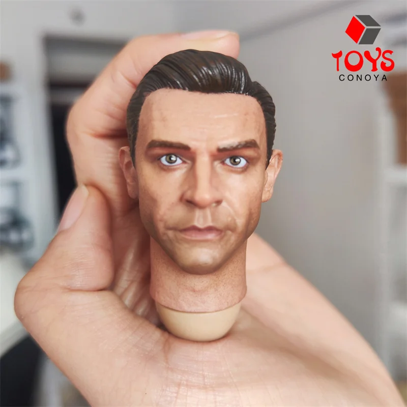 1/6 scala testa di Connery di Sean Sculpt PVC testa maschile intaglio modello Fit 12 ''maschio soldato Action Figure bambole del corpo