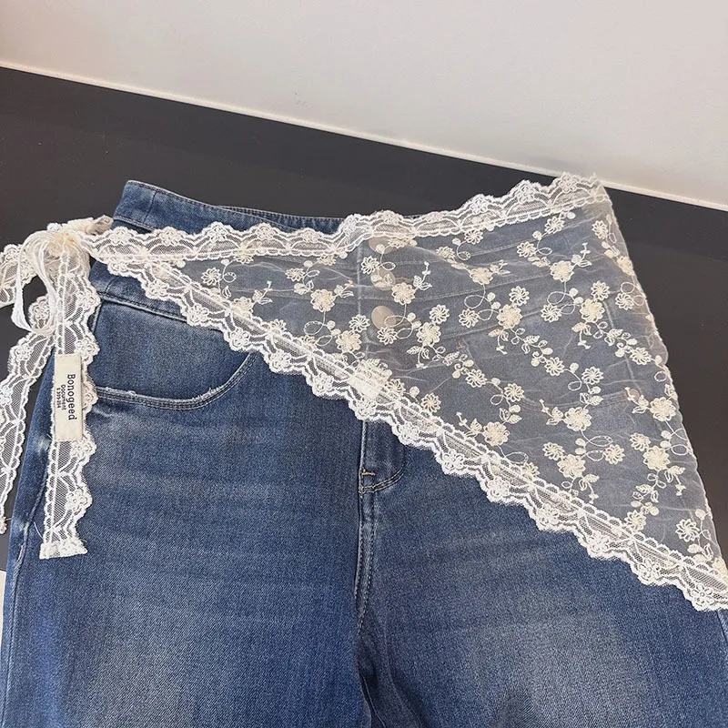 

Новинка весны 2026: вышитый и нежный шарф, кружевное покрывало, женский многофункциональный платок с завязками.