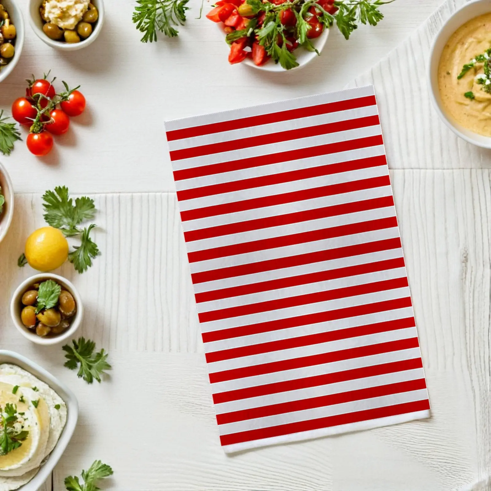 2Pcs Striped Tablecloths Reusable Plastic Waterproof Rectangle Table Cover Festive Decorative for Birthday Holiday Carnival