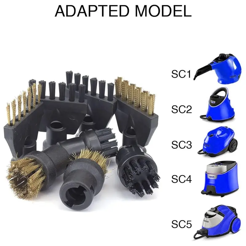 B15C Handheld Steam Cleaner 8-Piece Accessory Set For Karcher SC1, SC2 SC3, SC4 SC5 For Kitchen Floors Car Cleaning