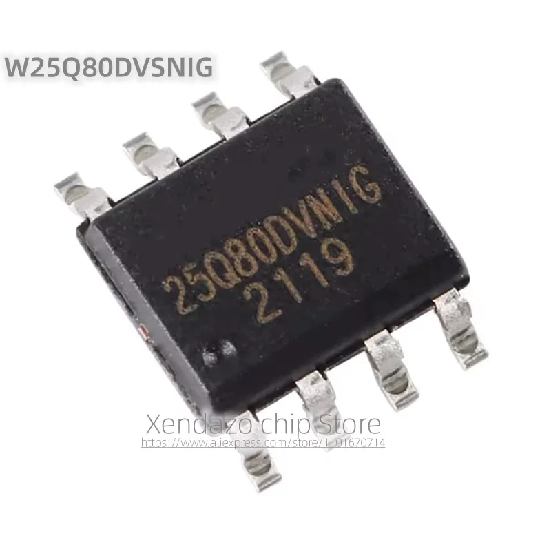 10Pcs/Lot W25Q80DVS… - image