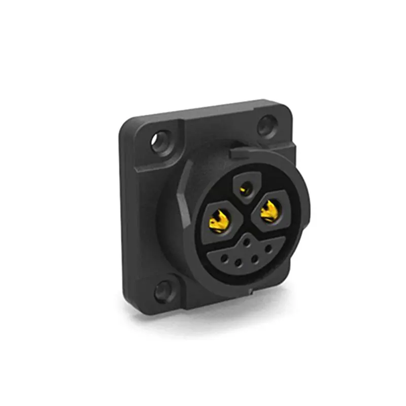 2+1+5 E-bike Lithium Battery Plug Socket 8pin Power Signal Combination Connector IP67 Electric Motorcycle Batteries Connectors